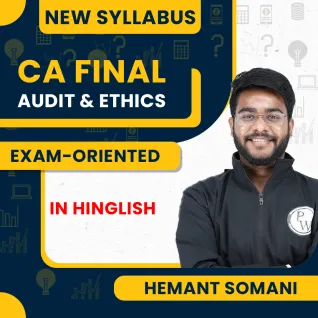 CA Final Vishesh Audit Exam-Oriented Batch For Sep 25 / Jan 26 By Hemant Somani : Online Classes CA Final Vishesh Audit Exam-Oriented Batch For Sep 25 / Jan 26 By Hemant Somani : Online Classes