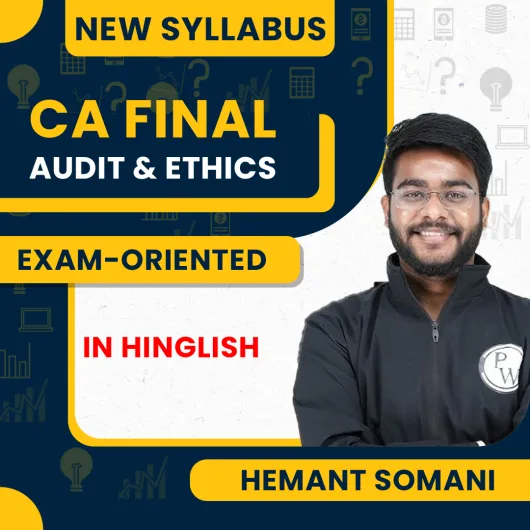 CA Final Vishesh Audit Exam-Oriented Batch For Sep 25 / Jan 26 By Hemant Somani : Online Classes CA Final Vishesh Audit Exam-Oriented Batch For Sep 25 / Jan 26 By Hemant Somani : Online Classes