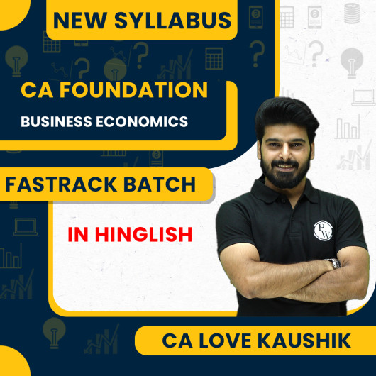 CA Foundation Business Economics Sampurna Fastrack Sep 2026 Batch By CA love kaushik CA Foundation Business Economics Sampurna Fastrack Sep 2026 Batch By CA love kaushik