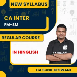 CA Intermediate Udesh Regular Sep 2025 (Group 2) Financial and Strategic Management by Pw : Online Classes CA Intermediate Udesh Regular Sep 2025 (Group 2) Financial and Strategic Management by Pw : Online Classes