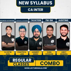 CA Inter Pro Udesh May 2027 Group (1+2) Combo by Pw : Online Classes