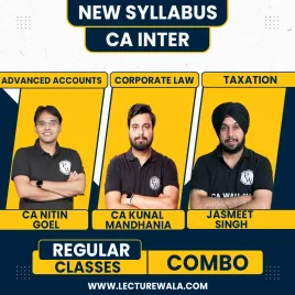 CA Inter Udesh Regular Jan 2026 Group 1 Combo by Pw : Online Classes CA Inter Udesh Regular Jan 2026 Group 1 Combo by Pw : Online Classes