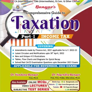 CA Inter Taxation (Income Tax) : Book By CA Yogendra Bangar : Online books CA Inter Taxation (Income Tax) : Book By CA Yogendra Bangar : Online books
