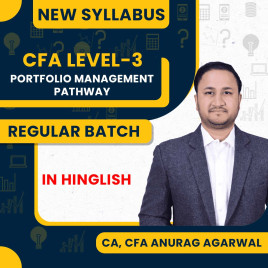 CA, CFA Anurag Agarwal Portfolio Management Pathway Online Classes For CFA LEVEL-3 : Online Classes CA, CFA Anurag Agarwal Portfolio Management Pathway Online Classes For CFA LEVEL-3 : Online Classes