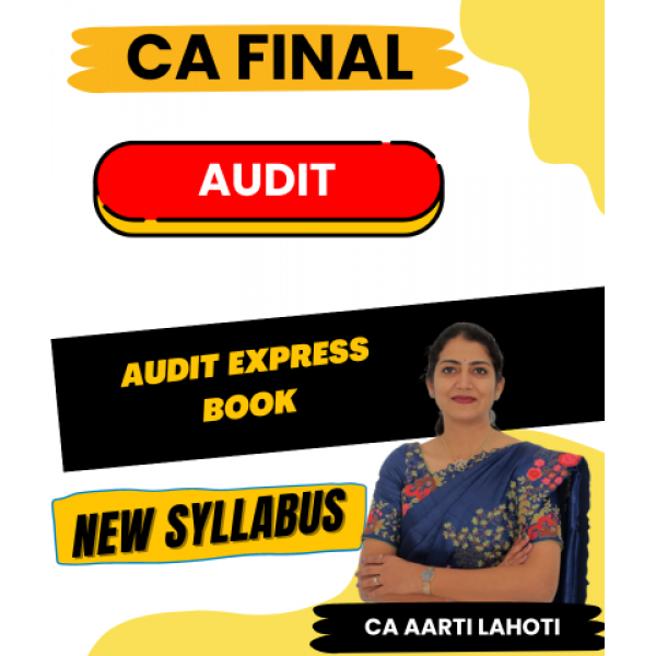 CA Aarti Lahoti Audit Express Book Set For CA Final