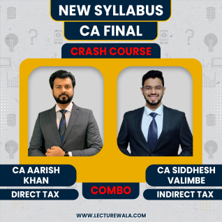 CA Aarish Khan Direct Tax & CA Siddhesh Valimbe Indirect Tax Combo Crash Course Online Classes For CA Final: Google Drive Classes CA Aarish Khan Direct Tax & CA Siddhesh Valimbe Indirect Tax Combo Crash Course Online Classes For CA Final: Google Drive Classes