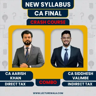 CA Aarish Khan Direct Tax & CA Siddhesh Valimbe Indirect Tax Combo Crash Course Online Classes For CA Final: Google Drive Classes CA Aarish Khan Direct Tax & CA Siddhesh Valimbe Indirect Tax Combo Crash Course Online Classes For CA Final: Google Drive Classes