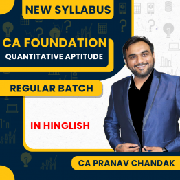 CA Pranav Chandak Quantiatative Aptitude 