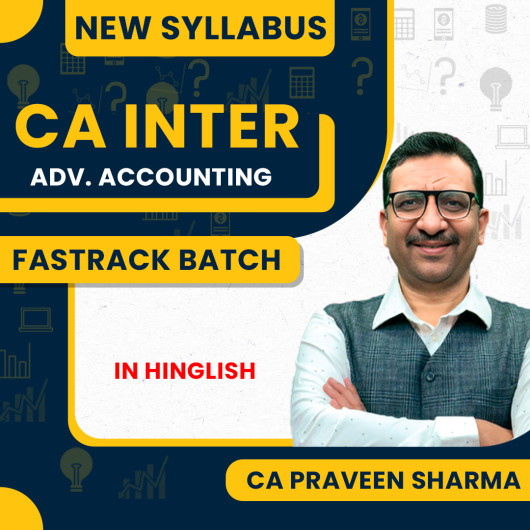  CA Parveen Sharma Advanced Accounting Fastrack Online Classes For CA Inter : Google Drive Classes.