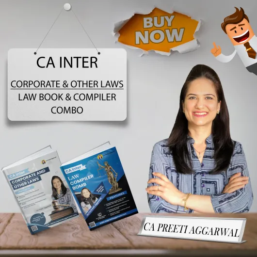 CA Preeti Aggarwal CA Inter Books Combo : Study Material