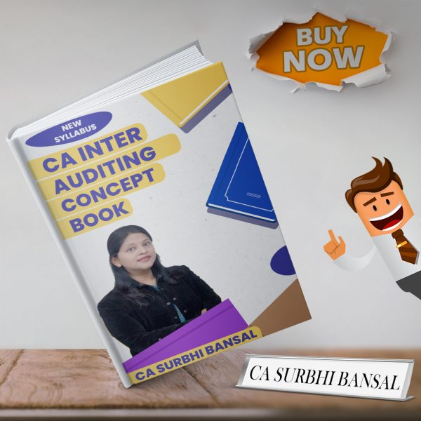 CA Surbhi Bansal Auditing and Ethics Concept Book For CA Inter : Study Material 