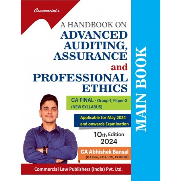 CA Final Audit Main Book By CA Abhishek Bansal : Study Material.