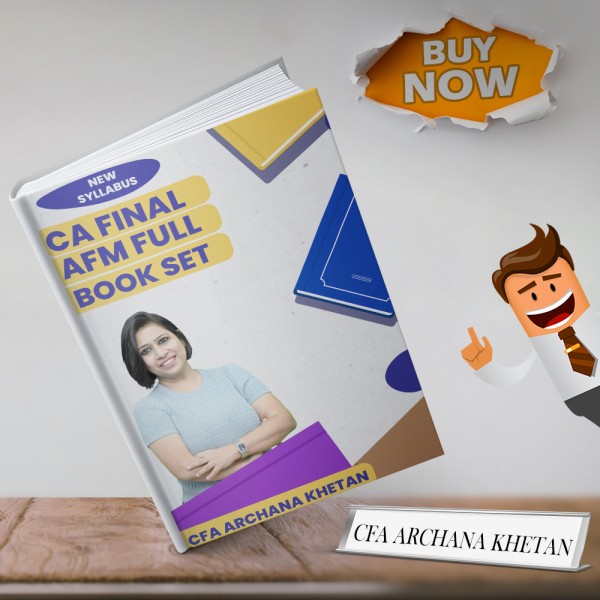 CFA Archana Khetan Advanced Financial Management Full Book Set For CA Final: Study Material