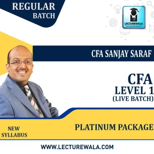 CFA Level I Platinum Package Live Batch New Syllabus : Video Lecture + Study Material by CFA Sanjay Saraf (For Feb / May /Aug / Nov 2023 and Onwards) CFA Level I Platinum Package Live Batch New Syllabus : Video Lecture + Study Material by CFA Sanjay Saraf (For Feb / May /Aug / Nov 2023 and Onwards)