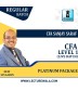 CFA Level I Platinum Package Live Batch New Syllabus : Video Lecture + Study Material by CFA Sanjay Saraf (For  Feb / May /Aug / Nov 2023   and Onwards)