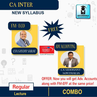 CA Inter Fm-Eco With Adv. Accounts Free Regular Course Combo : By CFA Sanjay saraf & CMA Siddhant Sonthalia (For Nov 2022) CA Inter Fm-Eco With Adv. Accounts Free Regular Course Combo : By CFA Sanjay saraf & CMA Siddhant Sonthalia (For Nov 2022)