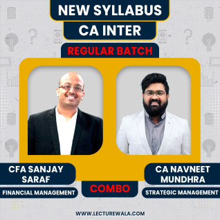 CA Final New Syllabus FM-SM regualr Classes By CA Navneet Mundhra and CFA Sanjay Saraf : Online Classes CA Final New Syllabus FM-SM regualr Classes By CA Navneet Mundhra and CFA Sanjay Saraf : Online Classes