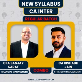 FM & SM Classes By CFA Sanjay Saraf  & CA Rishabh Jain