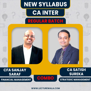 CA Inter New syllabus FM-SM regular Classes By CFA Sanjay Saraf & CA Satish Sureka : Online Classes CA Inter New syllabus FM-SM regular Classes By CFA Sanjay Saraf & CA Satish Sureka : Online Classes