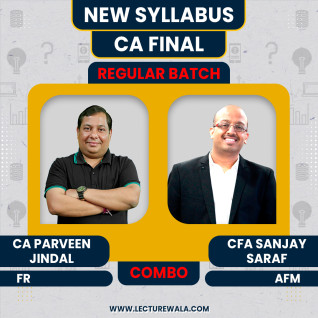 CA Final New Syllabus FR+AFM Regular Combo Classes By CFA Sanjay Saraf & CA Parveen Jindal: ONLINE CLASSES. CA Final New Syllabus FR+AFM Regular Combo Classes By CFA Sanjay Saraf & CA Parveen Jindal: ONLINE CLASSES.