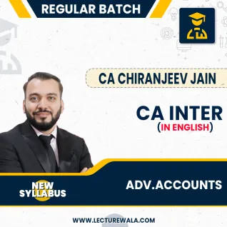 CA Chiranjeev Jain Financial Reporting Saaransh Practice Batch In English For CA Inter Online Classes