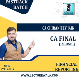 CA Final FR - Crash Course  by CA chiranjeev jain- Hindi (60 Hrs) : Online classes.