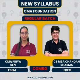 CMA Priya Sen &amp; CS / MBA Chandan Sharma Fundamentals Of Business Economics And Management (FBEM) Regular Online Classes For CMA Foundation : Online Classes