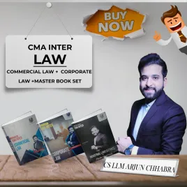  CS LLM Arjun Chhabra CMA Inter Law Book Set (Make Your Own Book Set) : Study Material