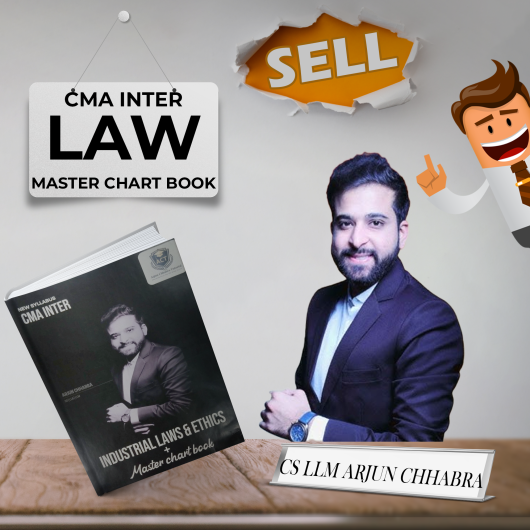 CMA INTER MASTER Book New BY CS LLM Arjun Chhabra : Study Material