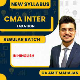  7 Direct & Indirect Taxation By CA Amit Mahajan