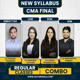  Pranav Chandak Academy Group 3 Combo Regular Batch For CMA Final 