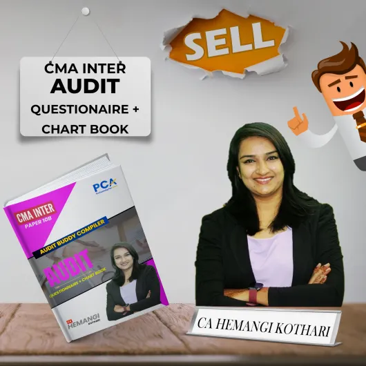 CA Hemangi Kothari Audit Buddy Compiler Book For CMA Inter : Study Material