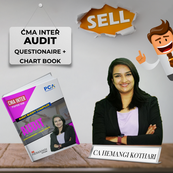 CA Hemangi Kothari Audit Buddy Compiler Book For CMA Inter : Study Material