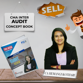 CA Hemangi Kothari Audit Shastra Concept Book For CMA Inter : Study Material