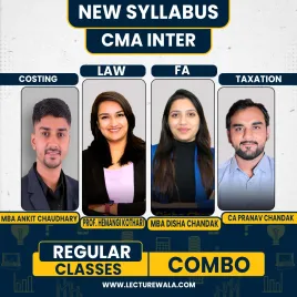 Pranav Chandak Academy CMA Inter Group 1Combo Regular Batch