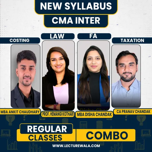 Pranav Chandak Academy CMA Inter Group 1Combo Regular Batch