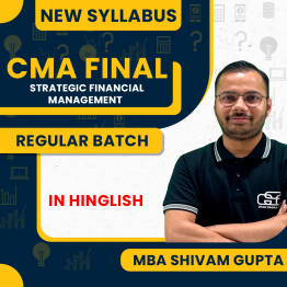 MBA Shivam Gupta SFM Classes For CMA Final 