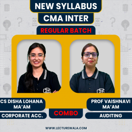 CS Disha Lohana & Vaishnavi Mam Corporate Accounting and Auditing