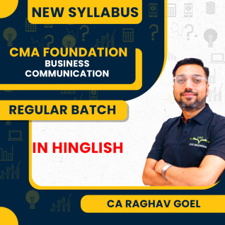 CMA Foundation New Syllabus Business Communication Regular Classes By CA Raghav Goel: Pendrive / Online Classes. CMA Foundation New Syllabus Business Communication Regular Classes By CA Raghav Goel: Pendrive / Online Classes.