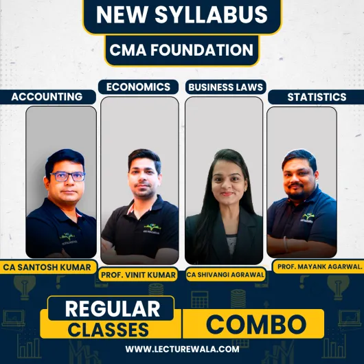 CMA Foundation New Syllabus All Subjects Regular Combo Classes By COC Education With CA Shivangi Agarwal : Pen Drive / Online Classes