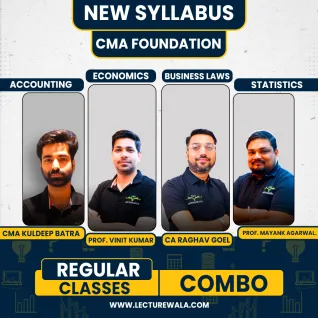 CMA Foundation New Syllabus All Subjects Regular Combo Classes By Professor Vinit Kumar , Professor Mayank Agarwal , CA Raghav Goel, CMA Kuldeep Batra : Pen Drive / Online Classes. CMA Foundation New Syllabus All Subjects Regular Combo Classes By Professor Vinit Kumar , Professor Mayank Agarwal , CA Raghav Goel, CMA Kuldeep Batra : Pen Drive / Online Classes.