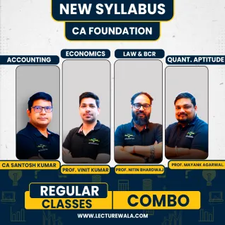 CA Foundation New Syllabus All Subject Regular Combo Classes By COC Education With Prof. Nitin Bhardwaj: Pen Drive / Online Classes. CA Foundation New Syllabus All Subject Regular Combo Classes By COC Education With Prof. Nitin Bhardwaj: Pen Drive / Online Classes.