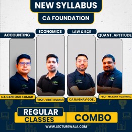 CA Foundation New Syllabus All Subject
