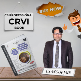 CS Anoop Jain Corporate Restructuring, Valuation & Insolvency Module For CS Professional: Study Material CS Anoop Jain Corporate Restructuring, Valuation & Insolvency Module For CS Professional: Study Material
