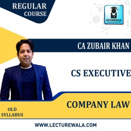 CS Executive Company Law  Regular Course by CS Anoop Jain  : Pen drive / Online classes.