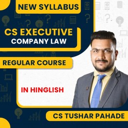 CS Tushar Pahade Company Law and Practice