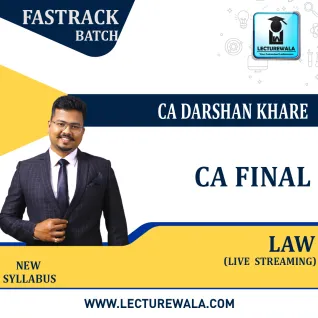 CA Final Law Fastrack Batch Live Stream : Video Lecture + Study Material By CA Darshan Khare (For NOV 2021 & MAY. 2022) CA Final Law Fastrack Batch Live Stream : Video Lecture + Study Material By CA Darshan Khare (For NOV 2021 & MAY. 2022)