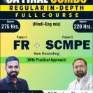 CA Final Financial Reporting And Costing (SCMPE) Combo New Syllabus Regular Course By CA Jai Chawla & CA Darshan Chandaliya :Pen Drive / Online Classes