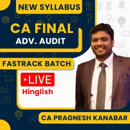  CA Pragnesh Kanabar Advanced Audit ( In Hinglish ) Fastrack Live Online classes For CA Final : Google Drive / Pen Drive Classes