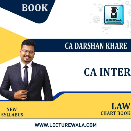 CA CMA INTER LAW COLOUR CHART BY CA DARSHAN KHARE: Study material.